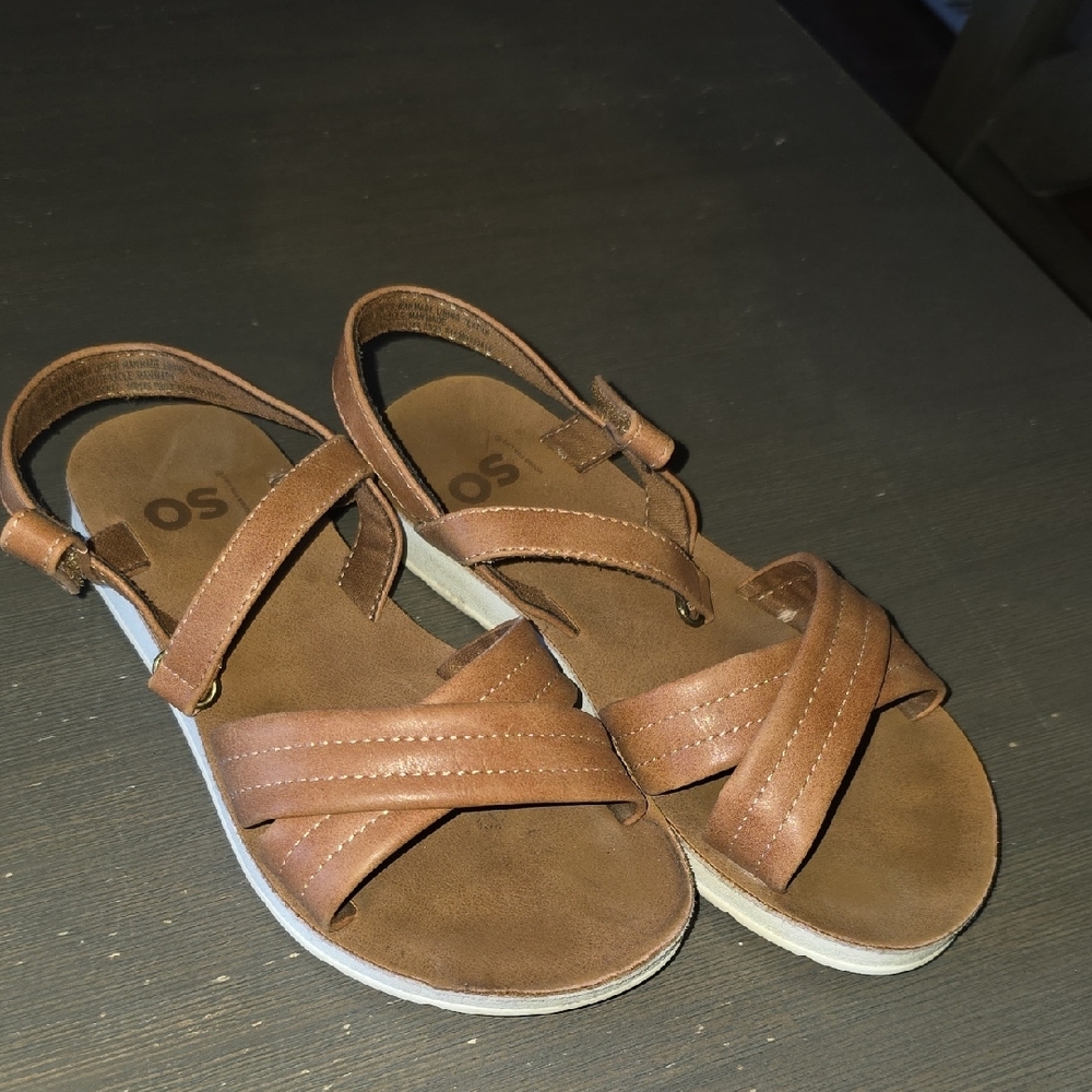 Brown Kids Sandals